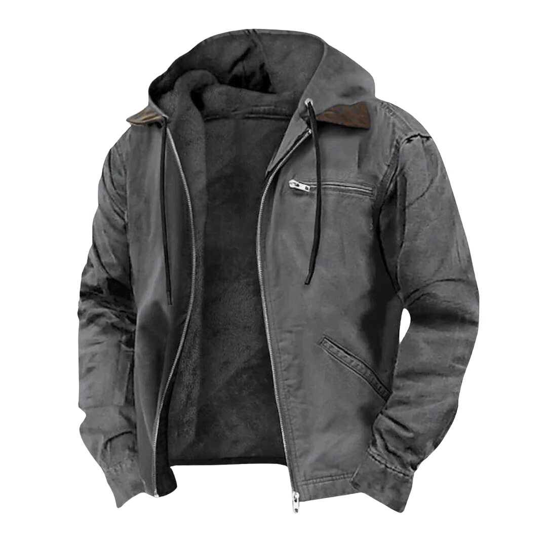 Timothy | Warme Winterjas met Stijlvolle Sherpa Voering