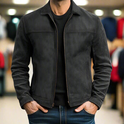 Rugged leren Jack | Tijdloze Mannenstijl