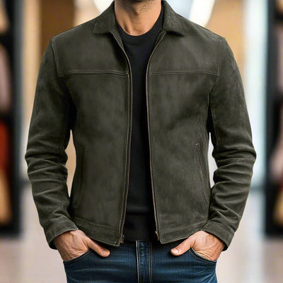 Rugged leren Jack | Tijdloze Mannenstijl