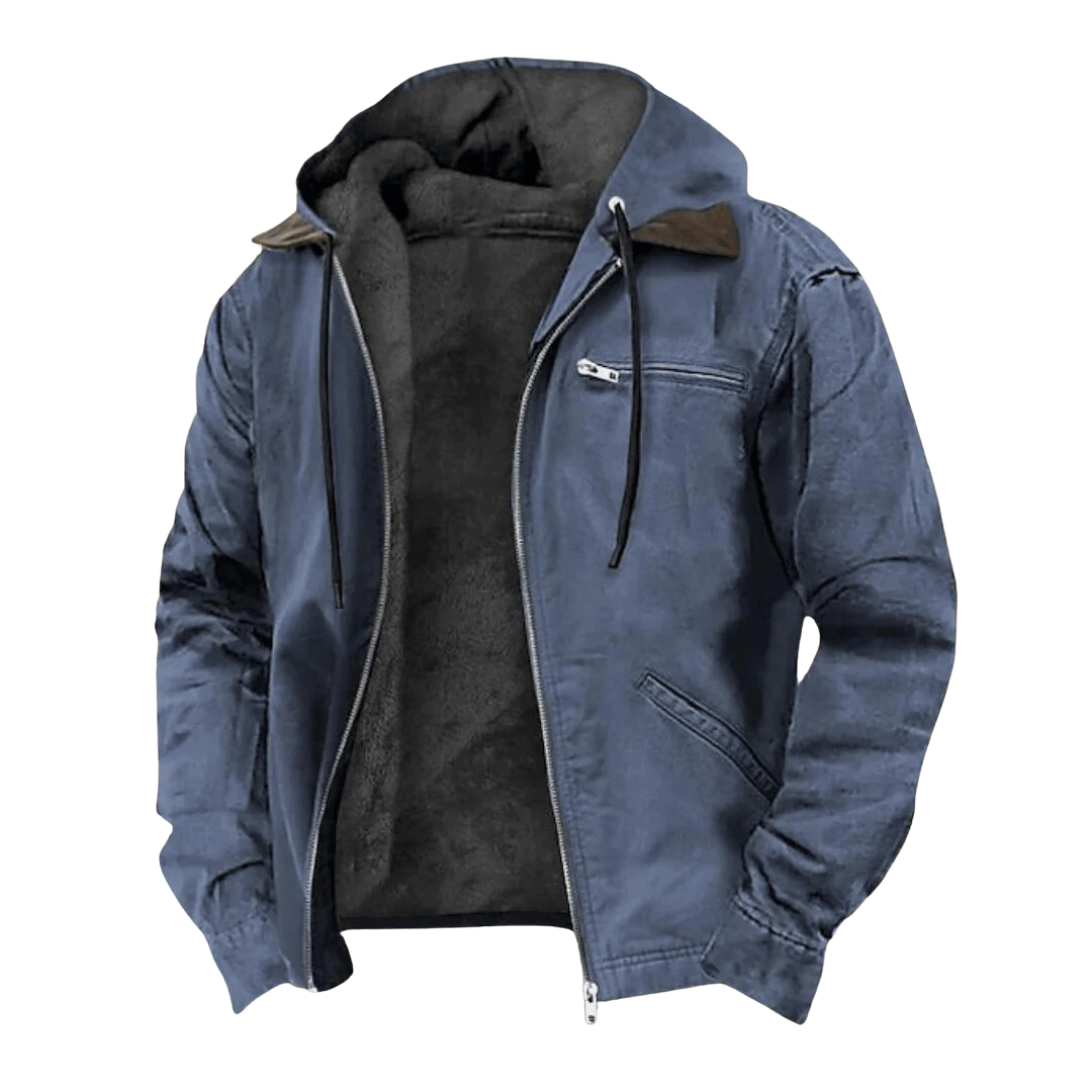 Timothy | Warme Winterjas met Stijlvolle Sherpa Voering