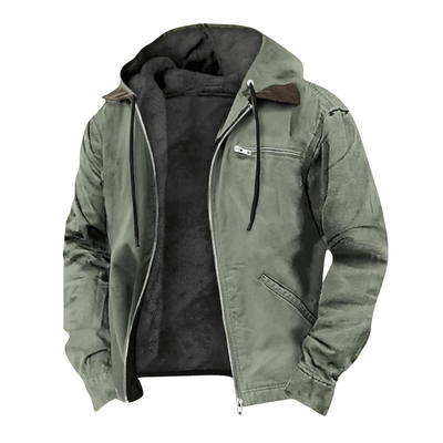 Timothy | Warme Winterjas met Stijlvolle Sherpa Voering