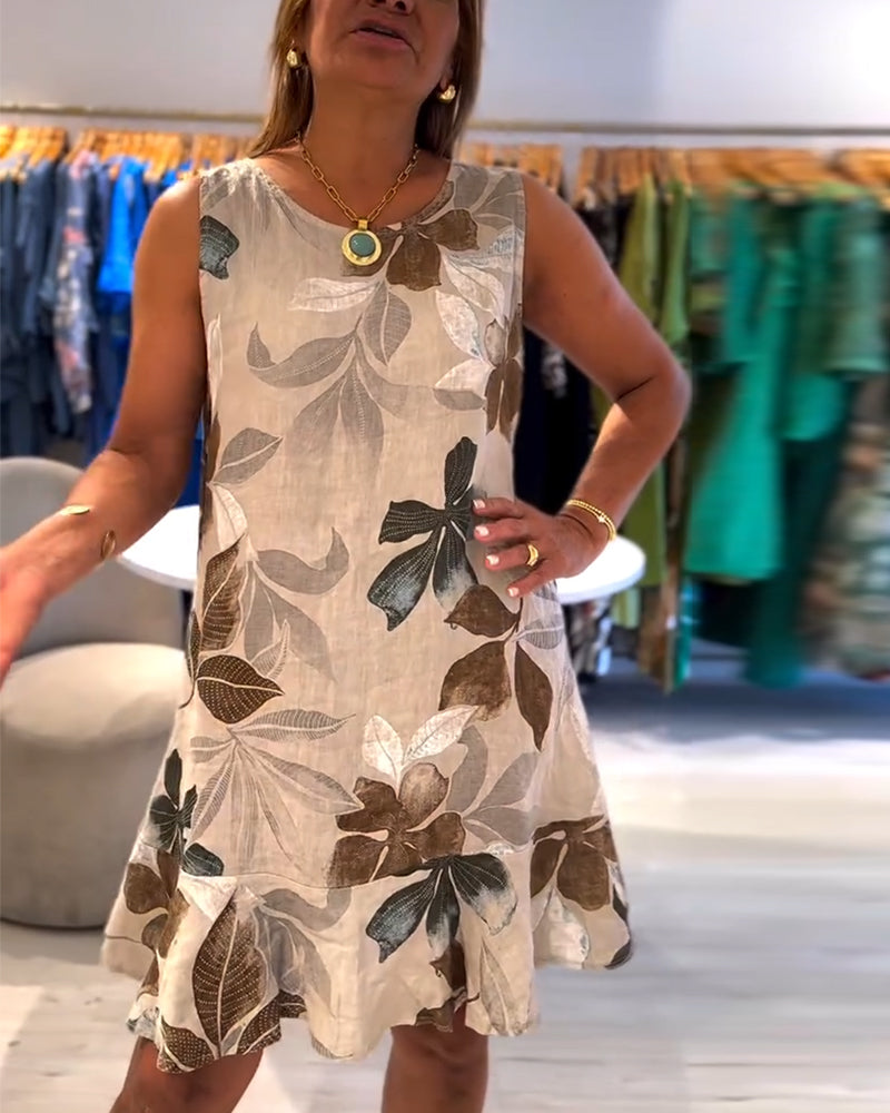 Florina | Bloemenprint Zomerse Jurk