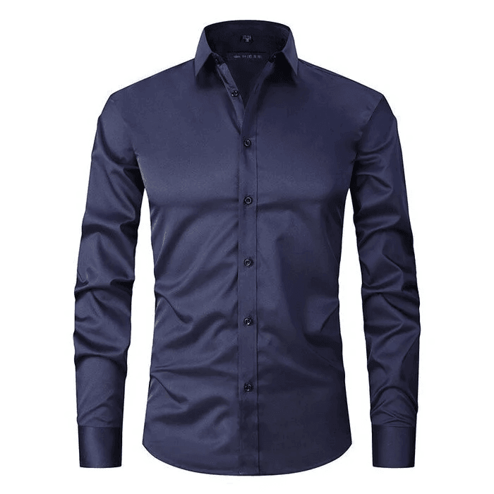 Luca | Kreukvrije Slim Fit Overhemd