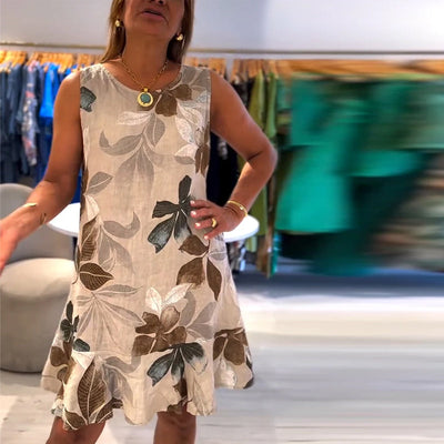 Florina | Bloemenprint Zomerse Jurk