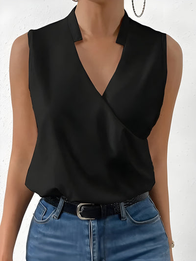 Aurella | Mouwloze V-hals Top