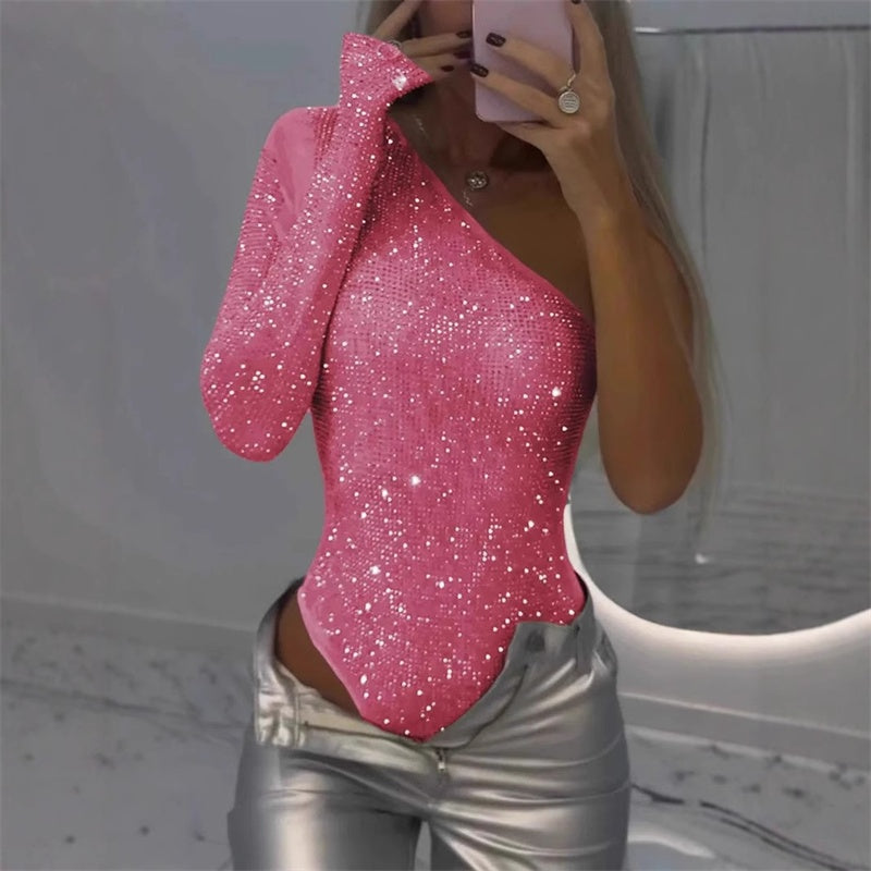 Celeste | Stralende Asymmetrische body