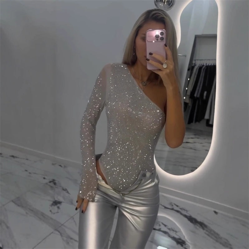 Celeste | Stralende Asymmetrische body