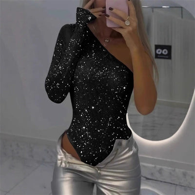 Celeste | Stralende Asymmetrische body